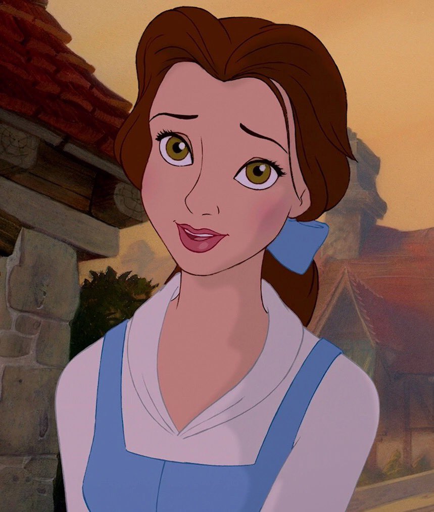 4/10: belle!i’ve been told that she is the princess most like me so..