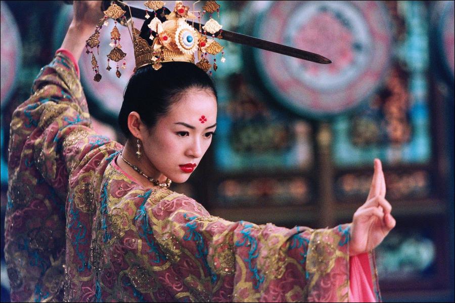 CROUCHING TIGER, HIDDEN DRAGON is Zhang Ziyi’s second major film role. She earned an Indie Spirit Award for her performance and would later return to martial arts epics with roles in Zhang Yimou’s HOUSE OF FLYING DAGGERS and Wong Kar-wai’s THE GRANDMASTER.  #TIFFAtHome