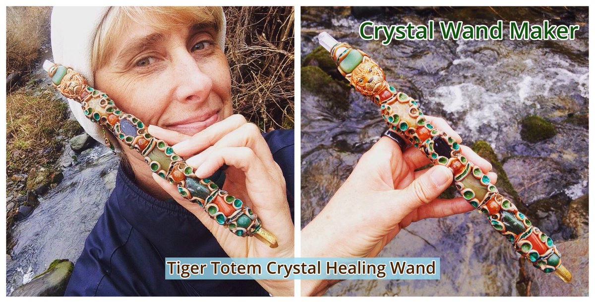 New Tiger Totem Crystal Wand now available! 😍
etsy.com/listing/794406…
etsy.com/shop/CrystalWa…
CrystalWands.net #crystals #crystalhealing #crystalenergy #wands #crystalwands