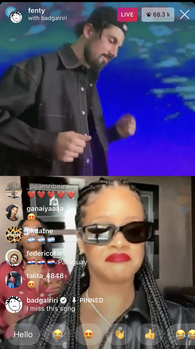 saussmedia's tweet photo. Who’s watching @rihanna on the #FENTYSocialClub live? SAUSS are tuned in and it’s lit! https://t.co/NIyYeLxOkI