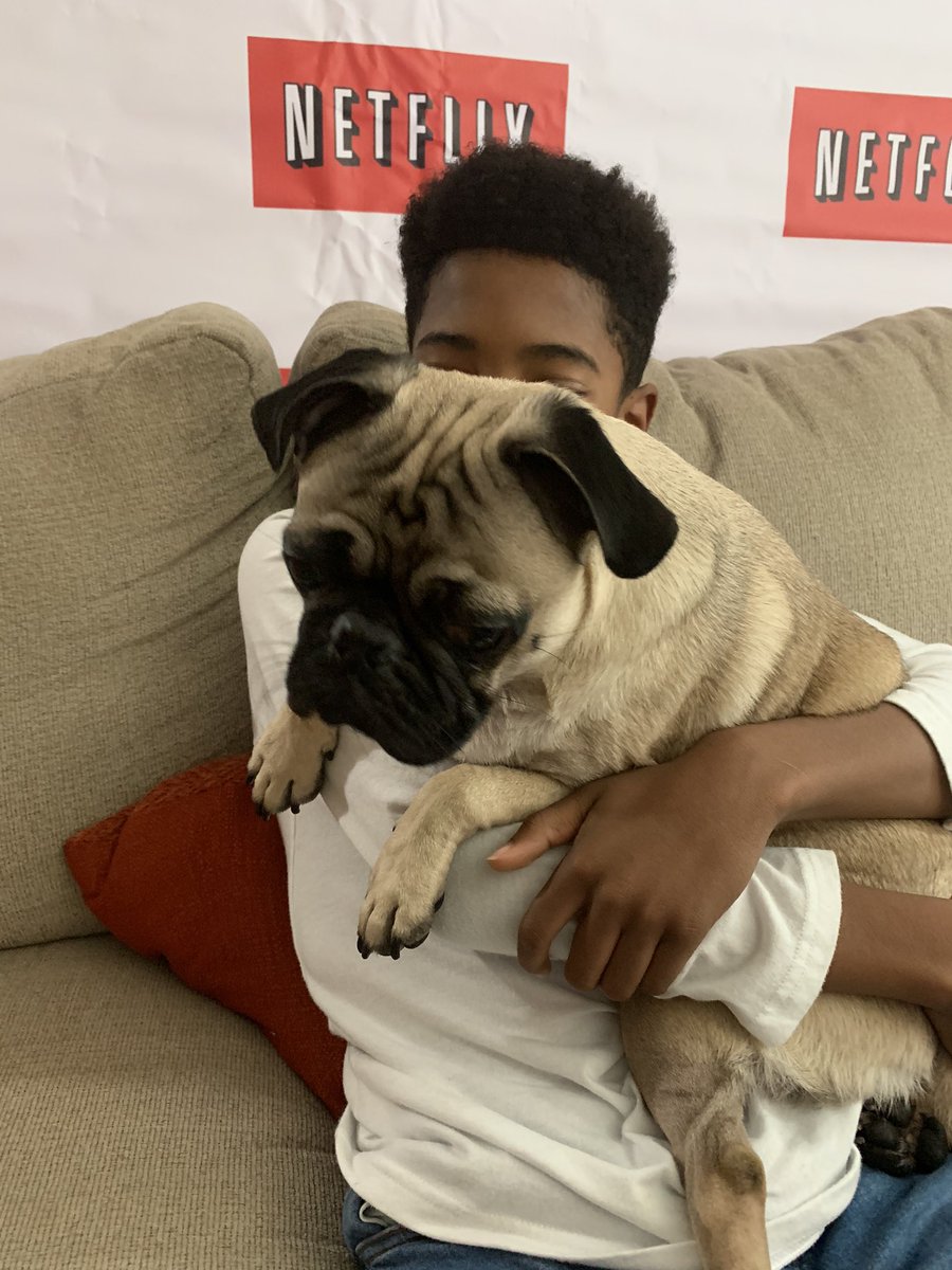 sethbcarr's tweet photo. @TichinaArnold Leroy says hi!!! https://t.co/1TDOAUrsWV