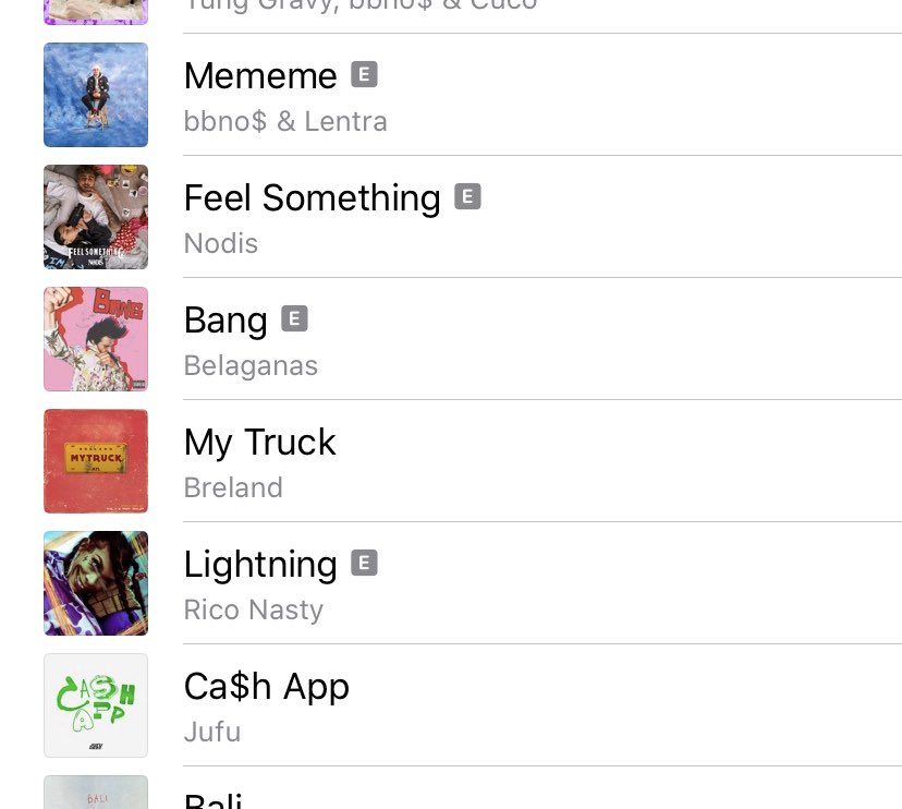 belaganasmusic's tweet photo. THANK YOU TO @AppleMusic FOR FEATURING BANG ON “ALT RAP.” ALL YOU APPLE MUSIC FOLK GO RUN AND THAT SHIT BACK <3 https://t.co/QKayAoMeOh
