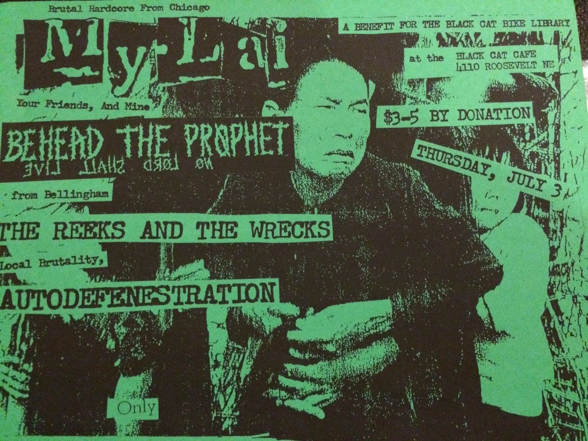 AndFeedback's tweet photo. Behead the Prophet!  It's Quitty! EVERYBODY IT'S QUITTY!!! #BeheadTheProphet #Quitty #QuittyRules #QuittyIsLife #RockAndRollLawyer #PunkRockLawyer #flyers #PNW #Heavy #Punk #Olympia https://t.co/1MirRhXRnA