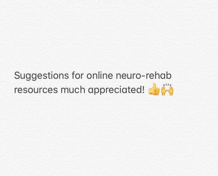 Excited that from next week we’ll be running a remote follow up service for all our #strokerehab patients, to provide advice, support and progress rehab. Amazing effort from our #AHPs to put this together! All alongside our 7/7 inpatient service 😅💜 #NHSheroes #AHPsintoAction
