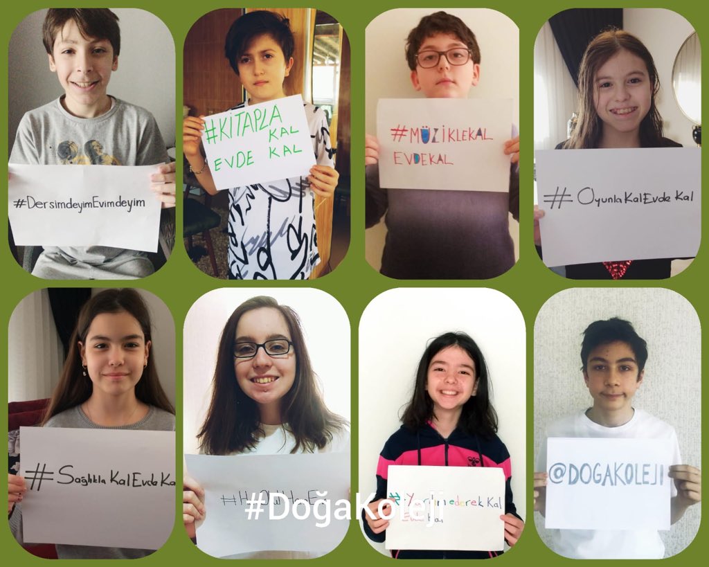 6. Sınıf öğrencilerimizden mesaj var 🍀 #dersimdeyimevimdeyim #KitaplaKalEvdeKal  #MüzikleKalEvdeKal #OyunlaKalEvdeKal #SaglıklaKalEvdeKal #YardımEderekKalEvdeKal  <a href="/DogaOkullari/">Doğa Koleji</a> <a href="/nurhansutlass/">Dr. Nurhan Sütlaş</a> <a href="/serozeren/">Serhat Özeren</a>