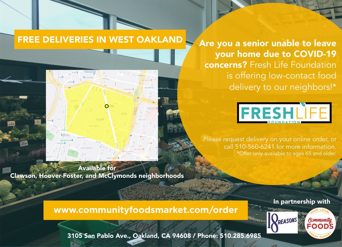 CommunityMrkt's tweet photo. Announcing the official launch of curbside and senior delivery services! When linked with 50% EBT discounts, this offering is the only service of its kind in Oakland. We’re honored to kick this off and steward food access initiatives. https://t.co/yfUsgc2AaS https://t.co/KZPUvy21PP
