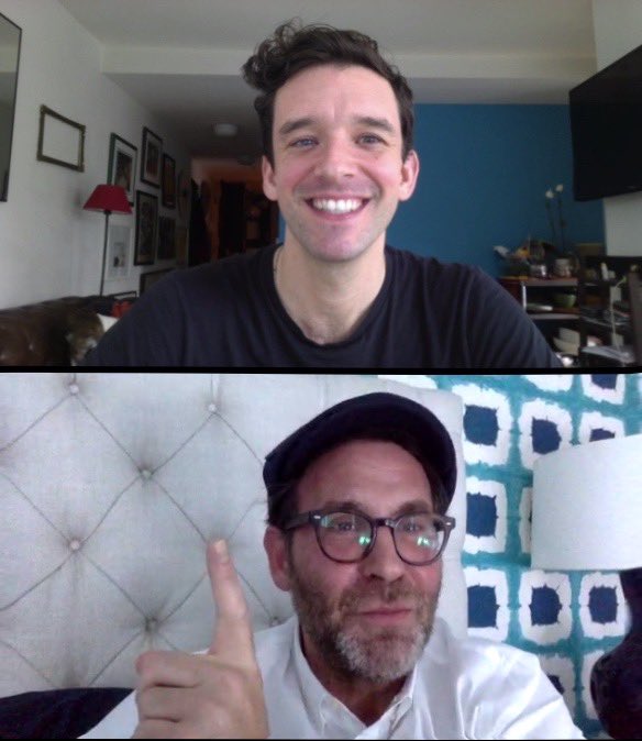 michaelurie's tweet photo. Had the pleasure of talking #offbroadway with Eric Ostrow for @LiveAtTheLortel (on tape) listen now wherever you podcast. https://t.co/Xh95J4I6Bq
