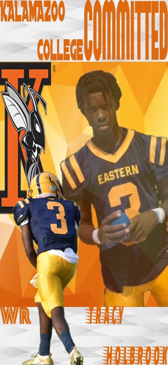 TracyHolbrook03's tweet photo. I’m excited to announce that I will be continuing my academic and athletic career at Kalamazoo College! I would first like to thank God for this blessing and opportunity. Thank you to all the people who have helped and pushed me along my journey. Swarm the day!🧡🖤 @CoachRiceKZoo https://t.co/10bXMCwoOK