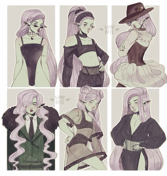 i did the 6 outfit challenge for lotus! thank you for all the recommendations ?? 