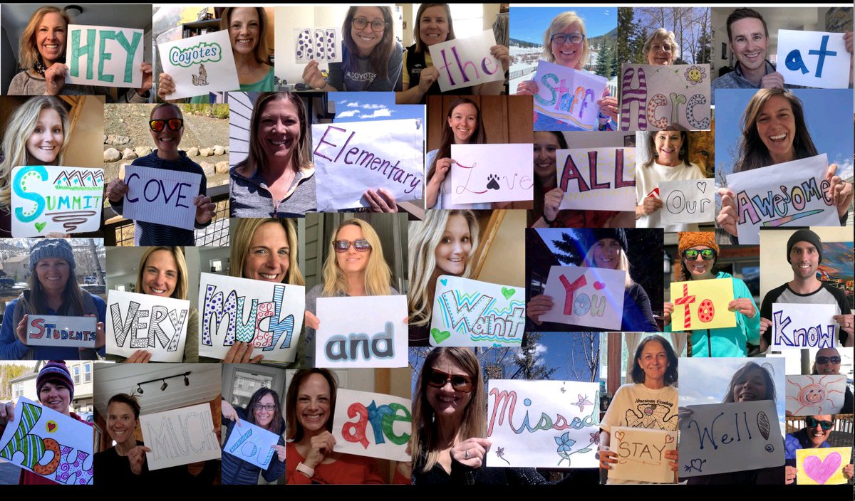 MsCiaraSummit's tweet photo. A message for our students! 
#SCoveEl #ssdedu https://t.co/APnG7971q1