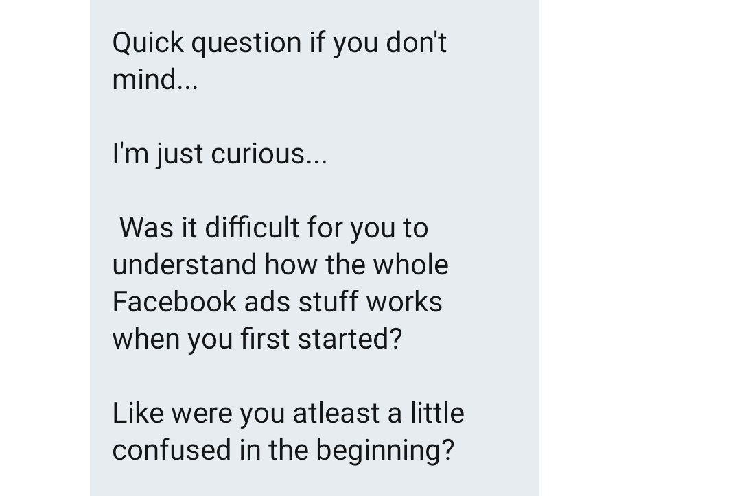  #AskBenaAboutFBAds So I got this question today "Was it difficult for you to understand how the whole Facebook Ads Stuff works when you first started?" I think the answer will be beneficial for anyone interested in FB ads so I'm giving an open reply in this thread 