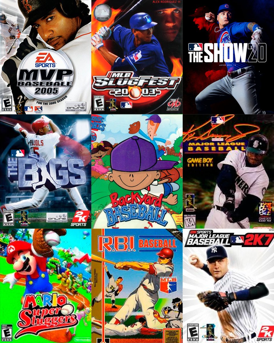 mlb video games