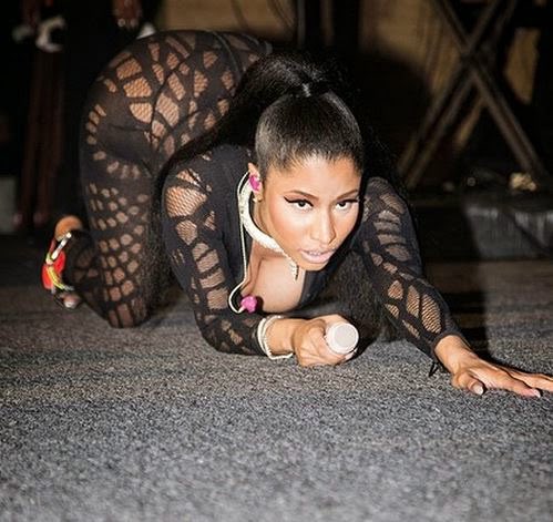 “I’m a bad bitch on all fours”A ‘bad bitch’ is defined as a woman who is confident. She is independent and strives for herself. Nicki plays on the literal meaning of “bitch” which is a female canine.
