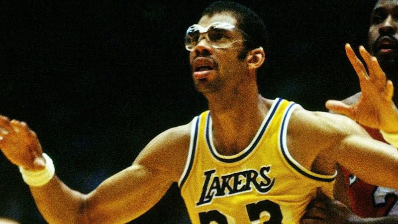 “Kareem and the ring, the queen and the king”This is in reference to basketball legend Kareem Abdul Jabbar. He is the NBA's all-time leading scorer with 38,387 points, and he won a record six MVP awards. He earned six championship RINGS in his career.