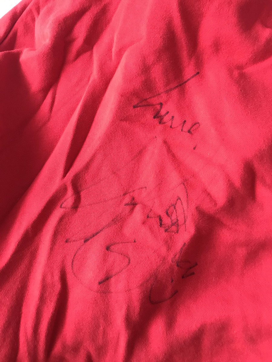 MrsCouzens's tweet photo. @JamesBourne came across this when sorting out my loft, memories! That was when I met you on your tour bus 😃 https://t.co/h4kypVHdQs
