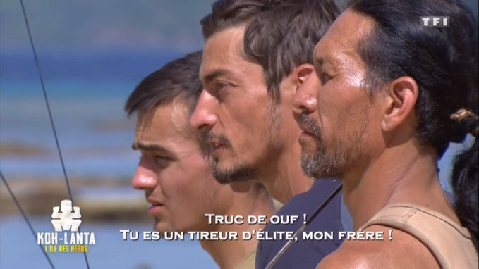 NewsReactLive's tweet photo. C'est eux sur les poteaux, et personne d'autre. #KohLanta https://t.co/3u0vGTC5Rf