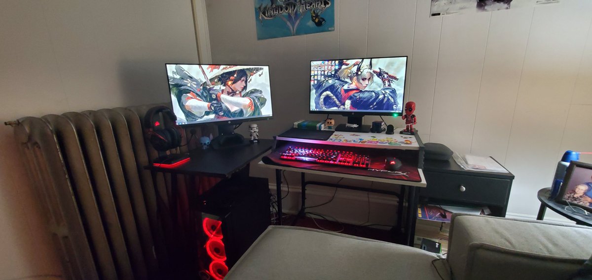 my_beard_better's tweet photo. @bitwitkyle  roast my setup! https://t.co/Krkotx53Sb