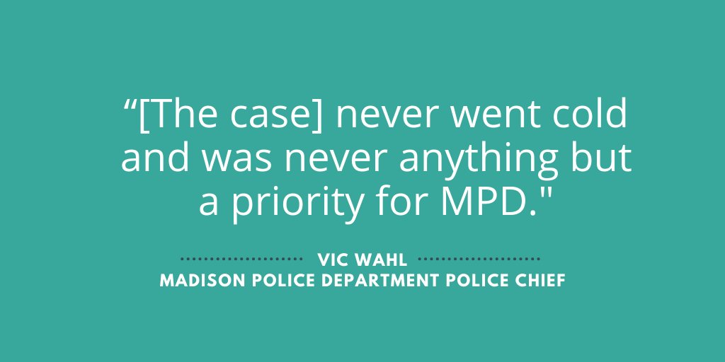 SAKInitiative's tweet photo. Justice is served! A man is charged in connection to the 2008 murder of a college student in Madison #Wisconsin thanks to #DNA evidence: https://t.co/xoNEg244vg https://t.co/le7KvLCz0J