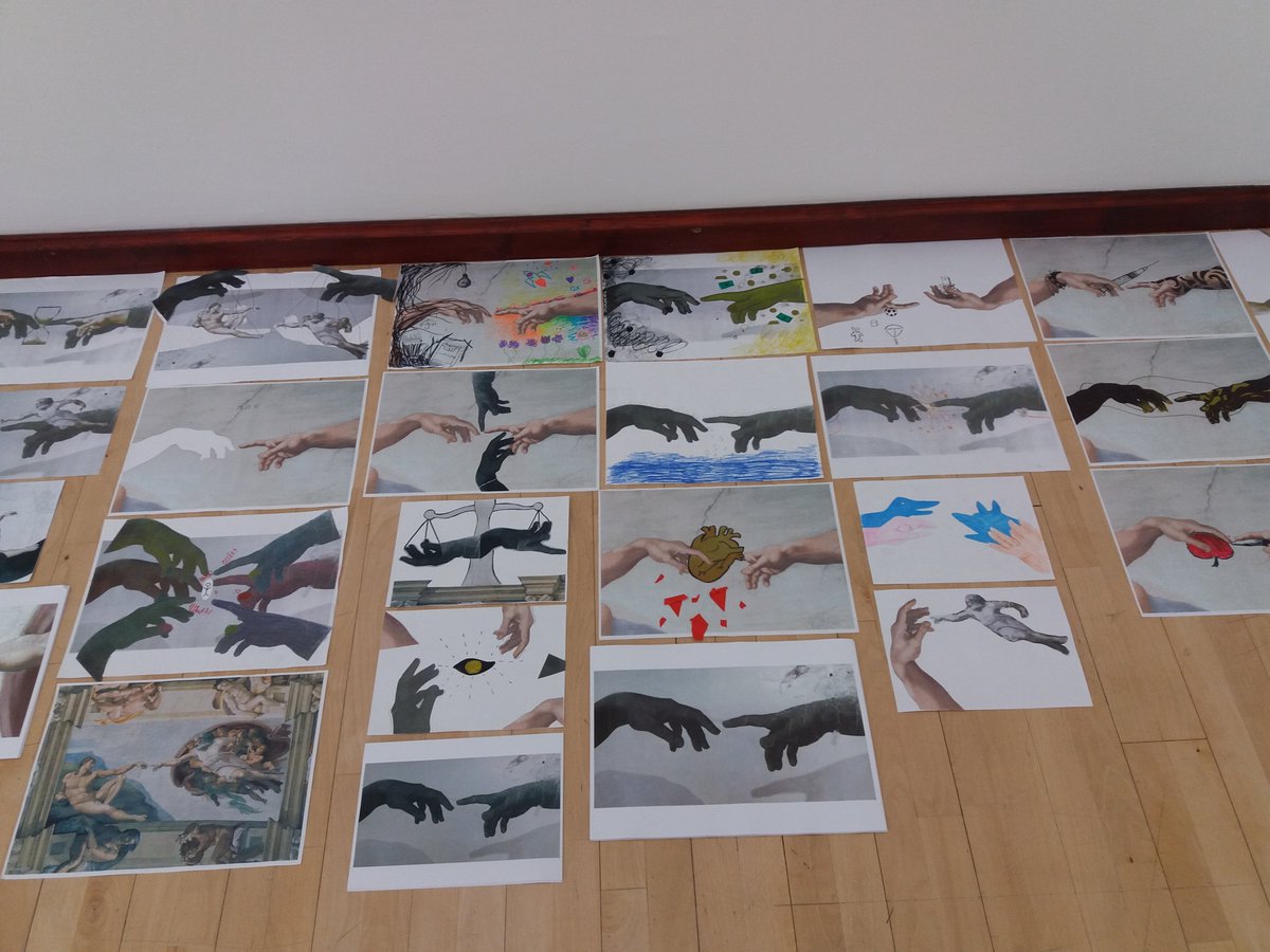 LucieH_GHMP's tweet photo. ...artworks created by our visitors during exhibition in #MunicipalLibrary #PragueCityGallery... https://t.co/K9Bz0jO3rl