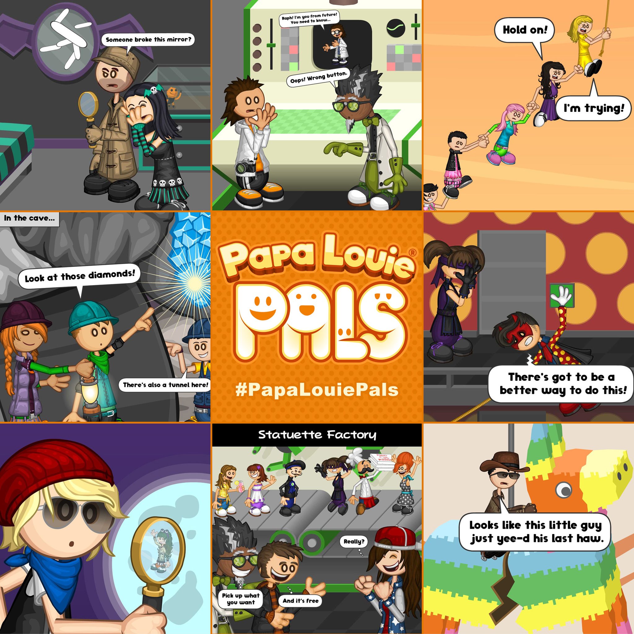 Flipline Studios on X: Papa Louie Pals: Scenes and a Preview!   #papalouiepals  / X