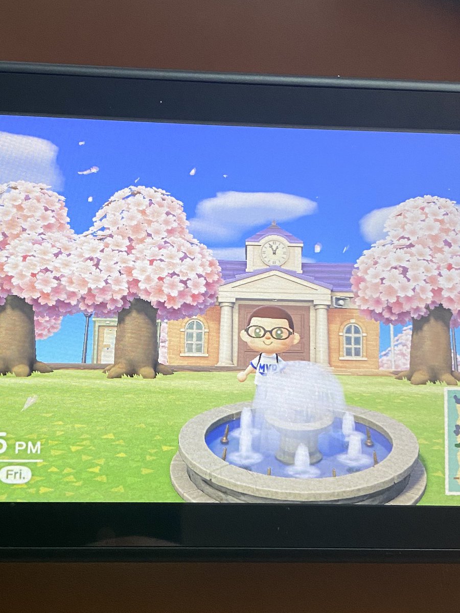 What are you doing to bring some joy into your daily routine? I have really appreciated Animal Crossing. I tried to recreate the <a href="/UW/">University of Washington</a> fountain today. #gohuskies