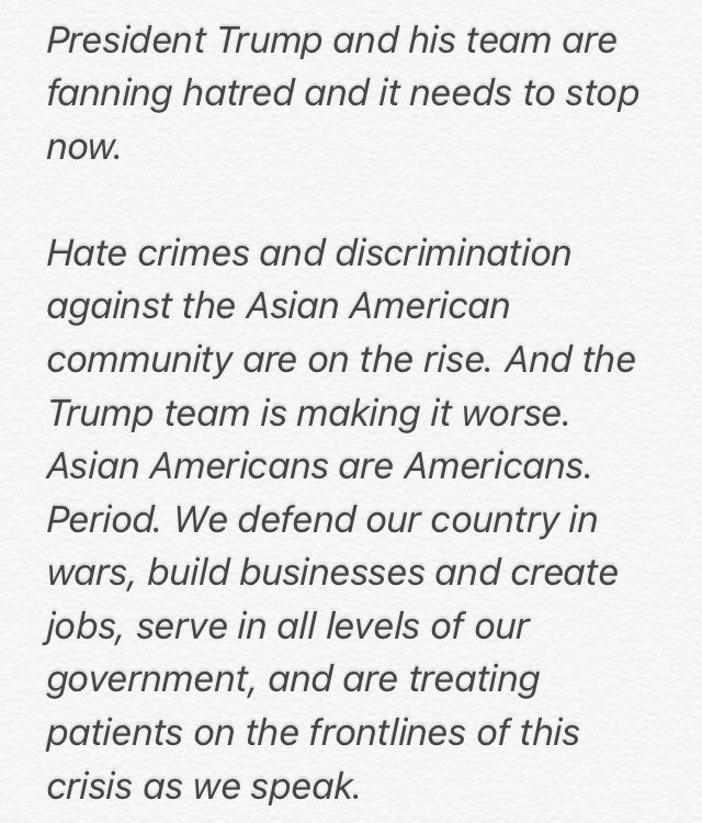 GovGaryLocke's tweet photo. My statement on Trump’s campaign ad. https://t.co/0hqqu5GgiM