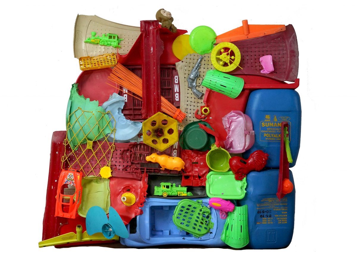 PRJCTAnywhere's tweet photo. Plastic Mahal (Palace of Plastic)
Ben Parry

Plastic Mahal is a temporary public sculpture and political performance as a processional ritual that occurs in various sites across Mumbai. The house is built from the city’s waste.

https://t.co/3valP0HZkH

#art
#contemporaryart https://t.co/EgZmlXbbbe