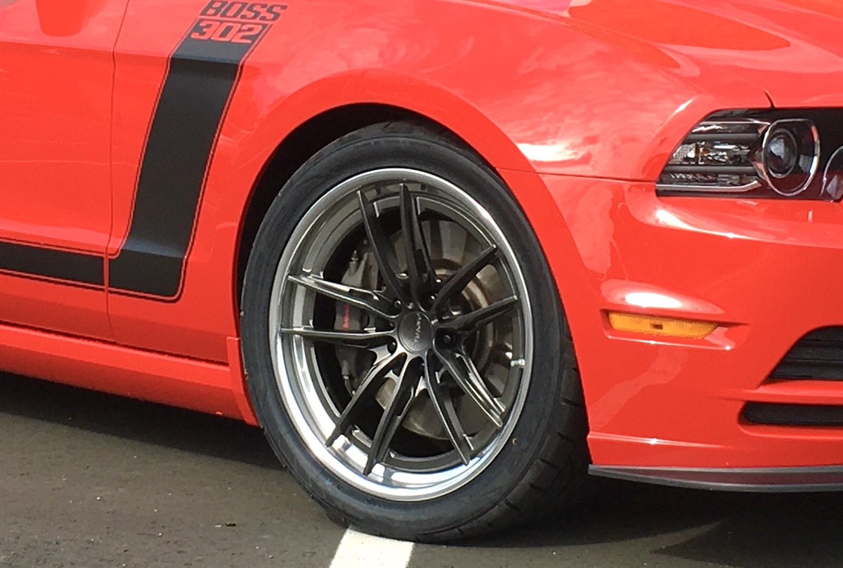 ForgelineWheels's tweet photo. Can a car be fun without ruining its drivability? Justin’s #ford #mustang on #forgeline #AL307 takes the subtle approach. https://t.co/mXpkceFFMQ https://t.co/L4vgAI6uDc