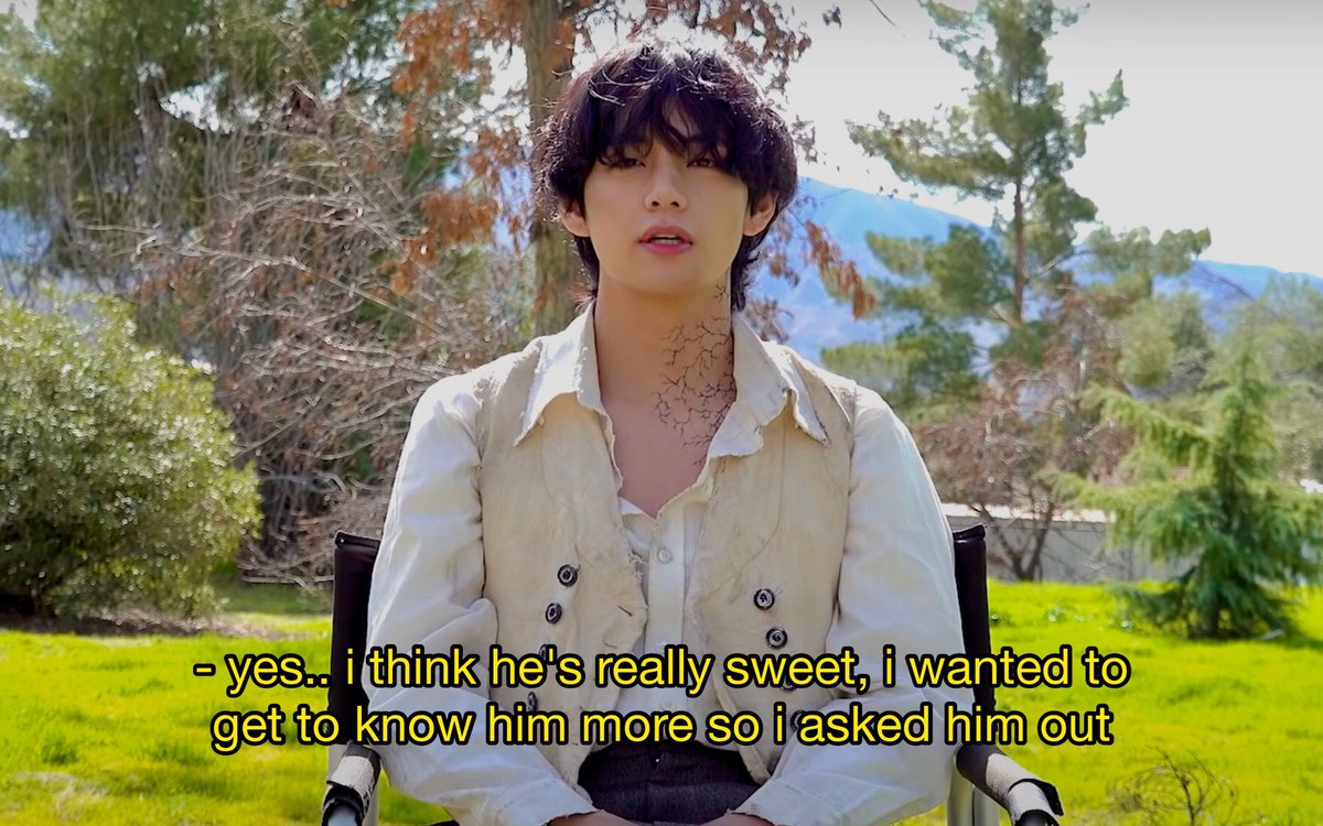 Q. is it true that you asked yoongi out on a date?