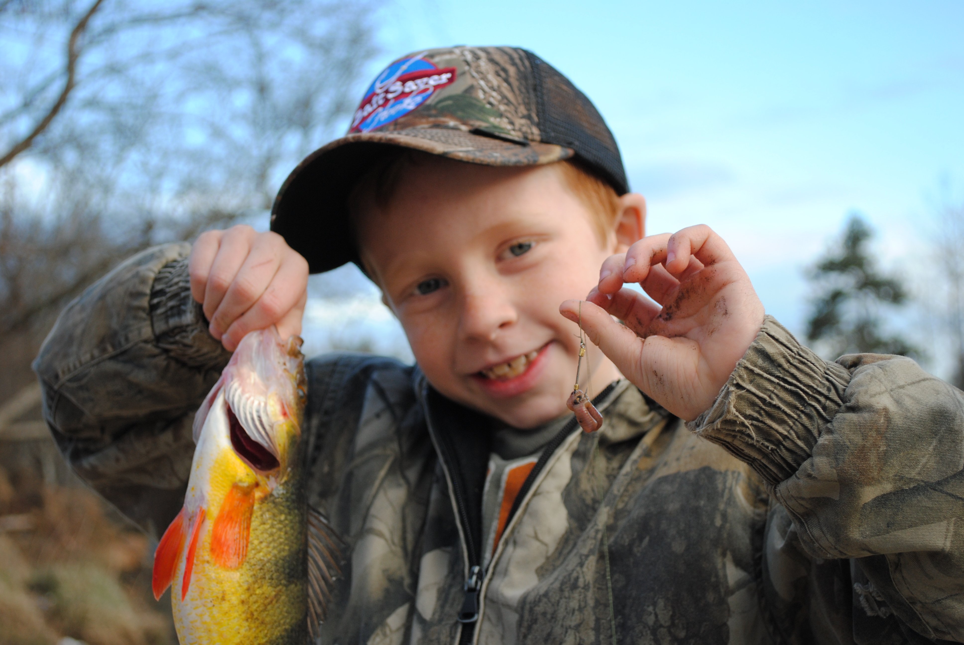 TROLLING with live bait on a Bait Saver - BAIT SAVER HOOKS