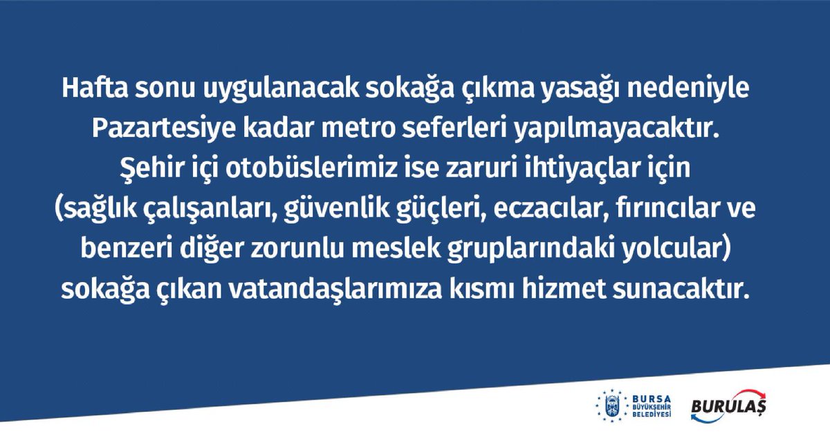 burulasulasim's tweet photo. TÜM YOLCULARIMIZIN DİKKATİNE ⚠️ https://t.co/QfaARKaBKc