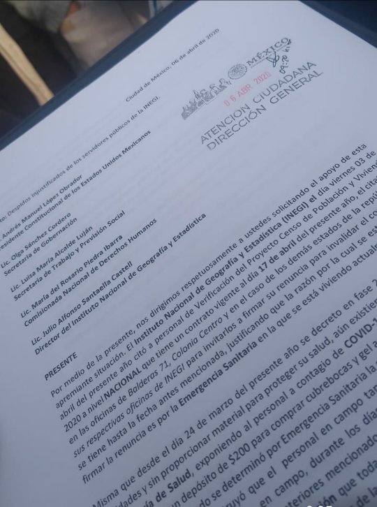 Humbertcontrera's tweet photo. Seguimos esperando respuesta
#INEGIrespondenos
#INEGInopaga
@Leyesdetrabajo
@lopezobrador
@LuisaAlcalde https://t.co/ZQkT0EmkvJ