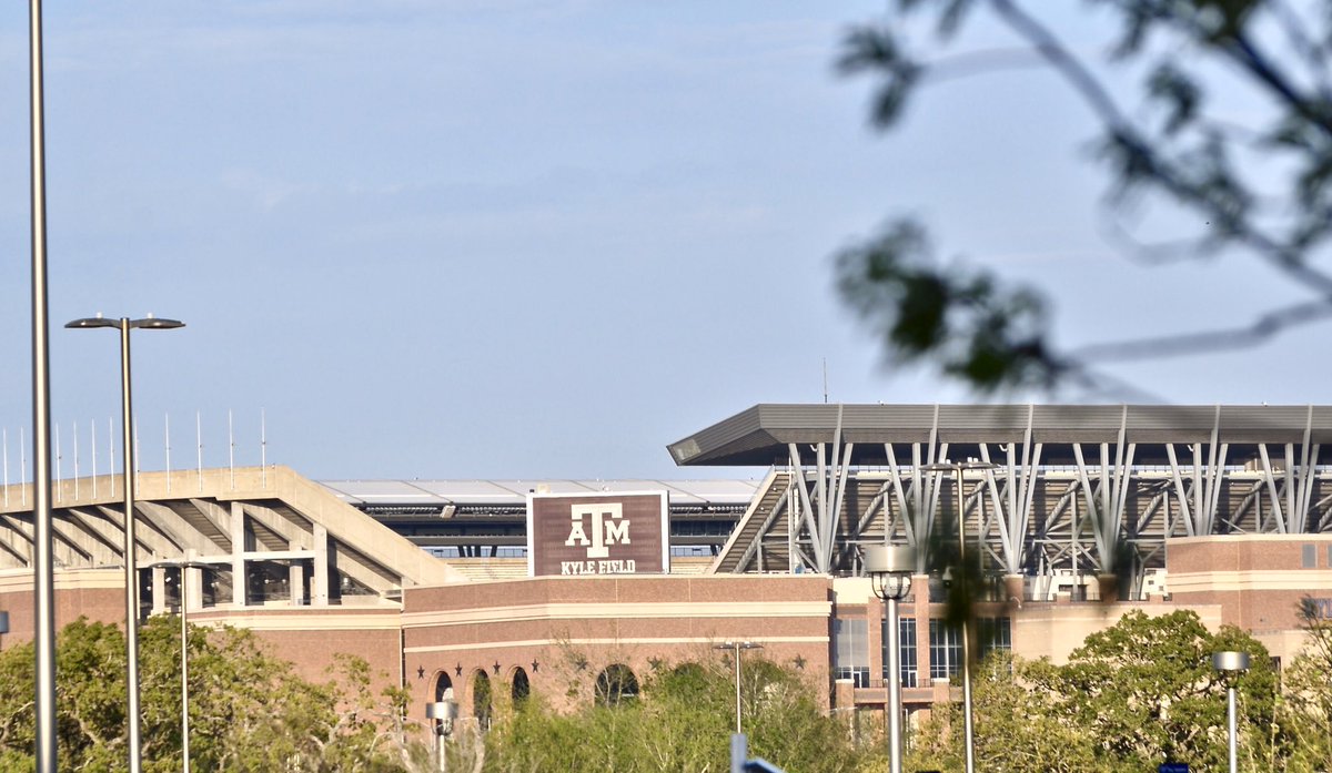 I live at White Creek Freshman/Sophomore years and when I finally got a camera, I was excited to use it. Had a decent view of Kyle Field from White Creek