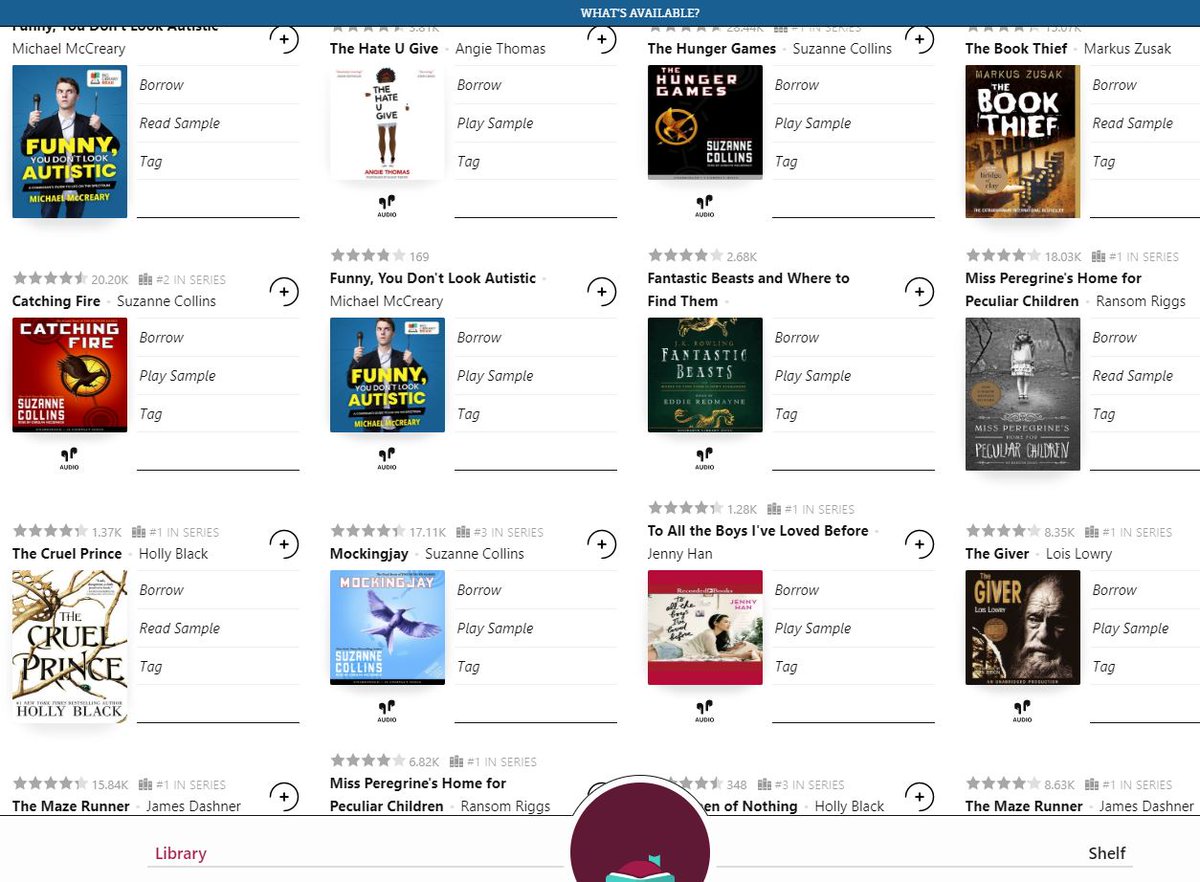 My son's BCPS ID number got him a Harry Potter eBook from libbyapp.com . Incredibly easy &amp; he can read on his school device or use the app. Audiobooks, too! Thanks 
<a href="/bcplinfo/">Baltimore County Public Library</a>! Contact your school librarian for your ID number. #bcpslms