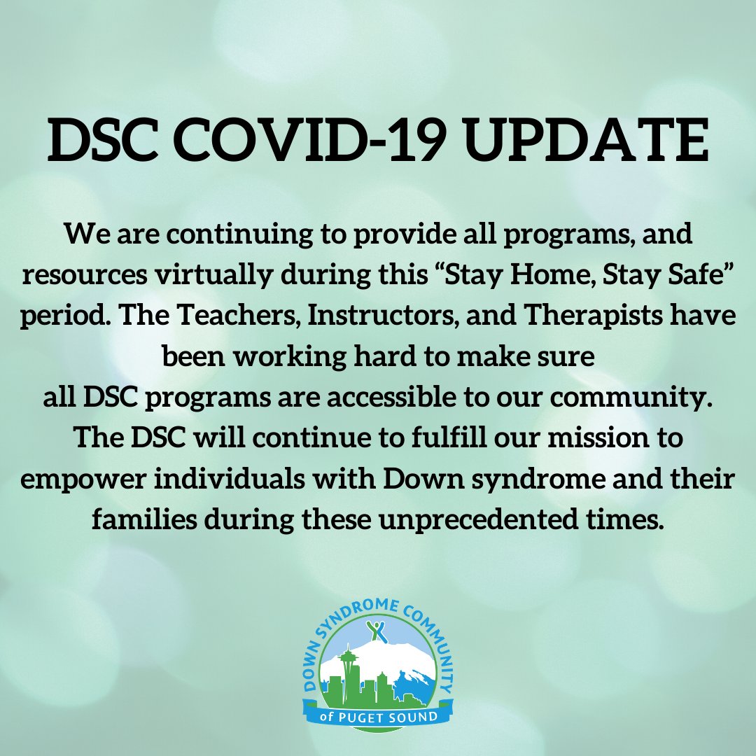 Down Syndrome Community (DSC) (@dscommunitysea) on Twitter photo 