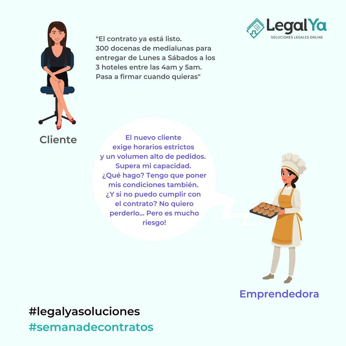 LegalYa_'s tweet photo. ¿Te pasó de pensar mucho y no negociar un contrato? 🤔 Hoy te traemos los #elementos escenciales y algunos #tips útiles. En el próximo post veremos esas cláusulas suuuper importantes que no pueden faltar! 💪
#semanadecontratos #legalyasoluciones
#emprendedores https://t.co/kt7UWGGfs6