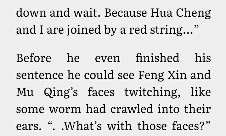 Xie Lian is the son of a divorced couple who can't stand each other. But mommy and daddy bond in "my son is too good for you damn red goth butterfly boy"