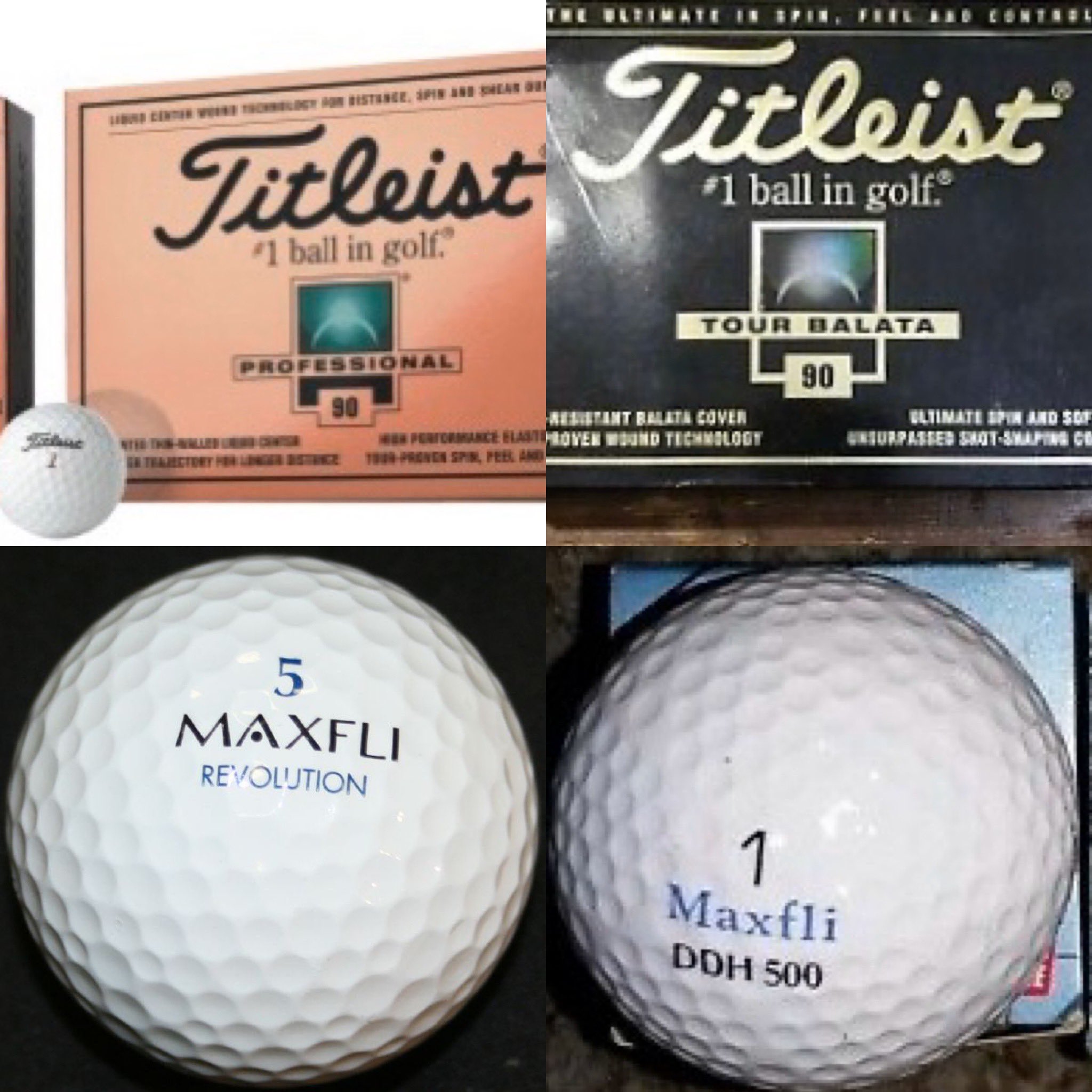 titleist tour balata 90
