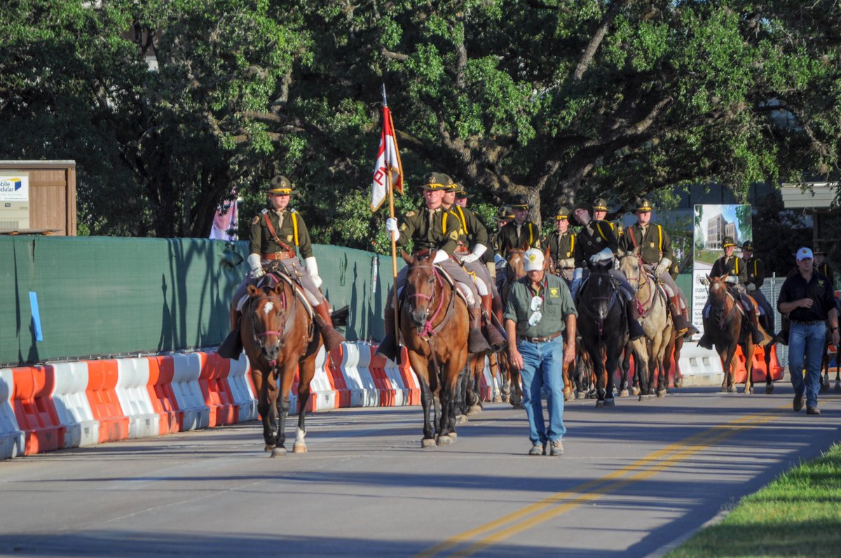 For that Thursday game in 2018, I got to the Drill Field for  @AMCPMC (there'll be more photos of the Parsons Mounted Cavalry, later)