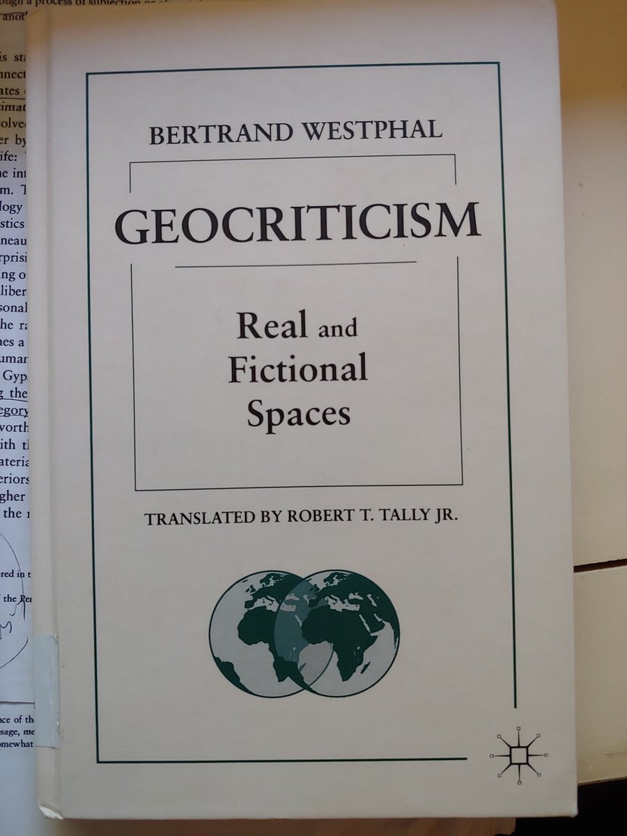 mcarmystrong's tweet photo. @VersoBooks Bertrand Westphal. #Geocriticism https://t.co/rBeu7xb3jL