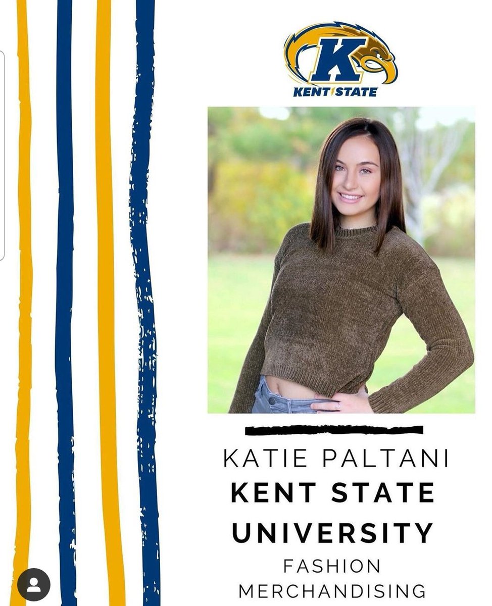 HS_Strongsville's tweet photo. Senior Shout Out:  Katie Paltani who will be attending Kent State University https://t.co/lKRIPCMJUZ