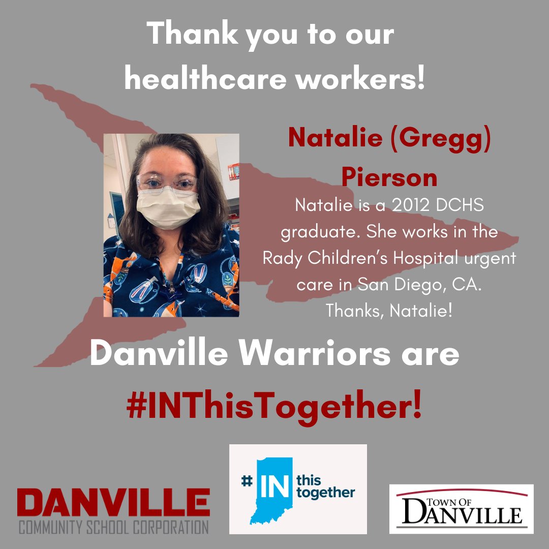 Thank you, Natalie! #INThisTogether #TheDanvilleDifference 
@DanvilleIndiana