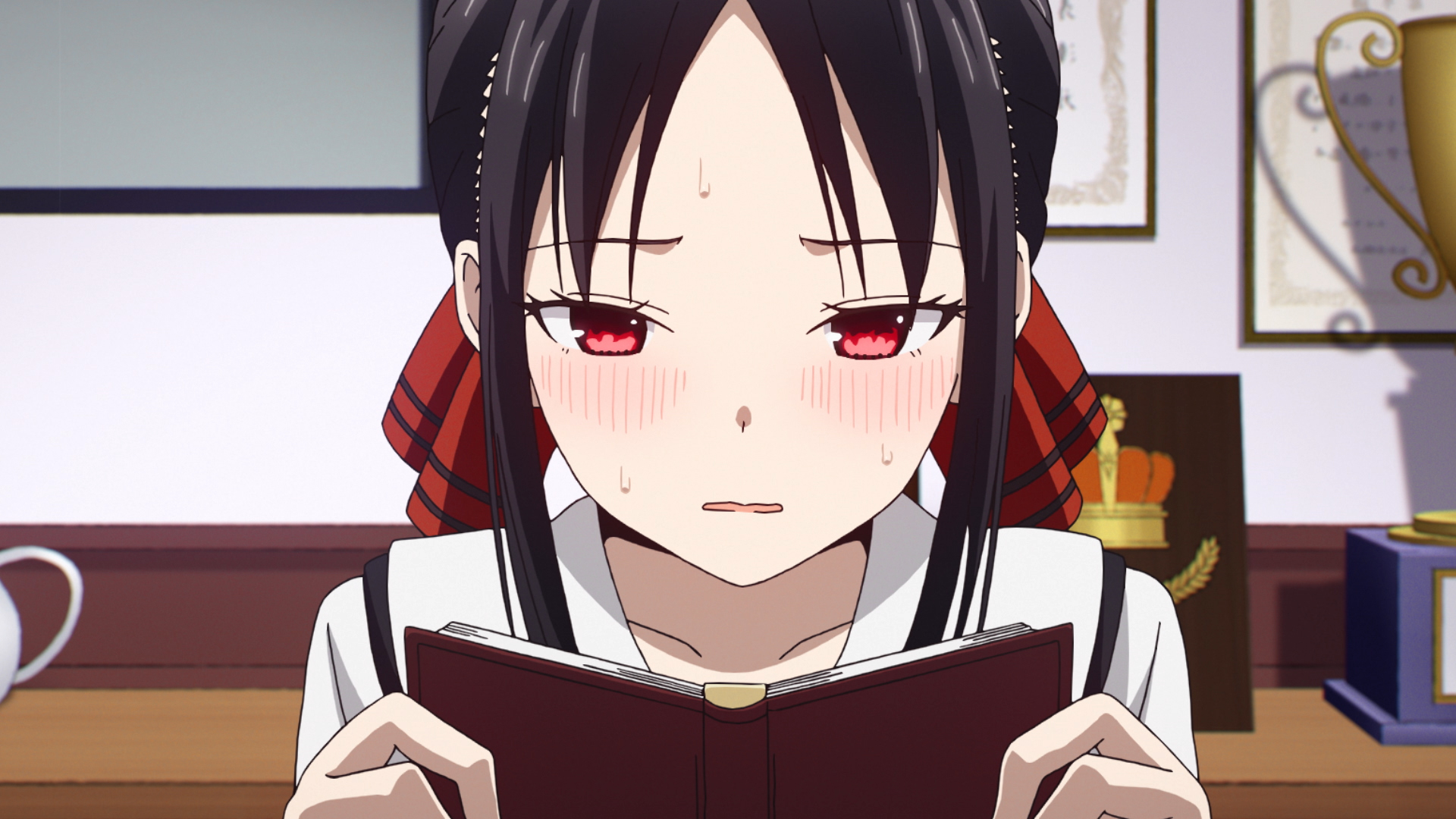 アニメ かぐや様は告らせたい 公式 第1話放送スタート かぐや様は告らせたい 天才たちの恋愛頭脳戦 第1話 Tokyo Mx 群馬テレビ とちぎテレビ Bs11にて放送開始しました Abematvはこちらから T Co Qwljilxxws ぜひハッシュ