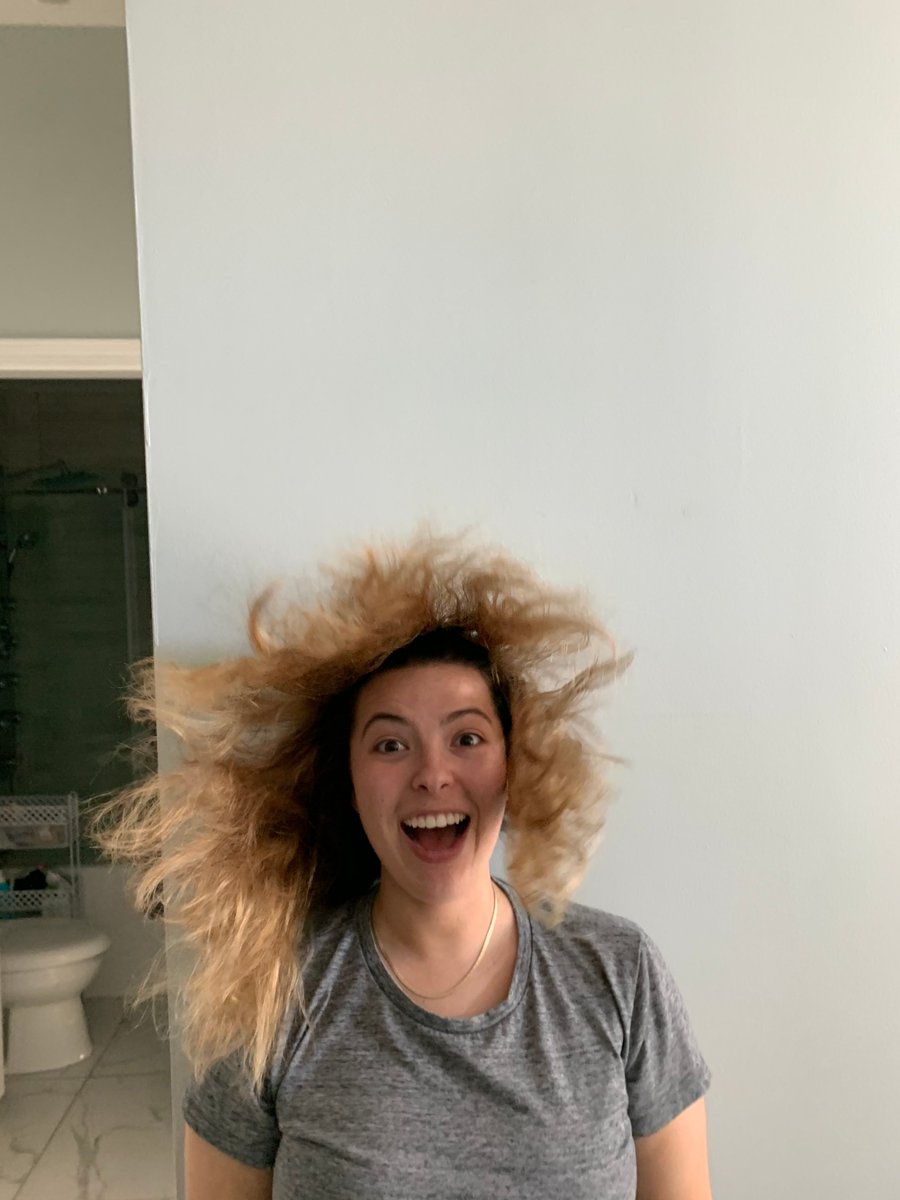 GibliMs's tweet photo. Crazy hair day at @westbayschool today! What hair style did you do? https://t.co/TrywGaMfNX