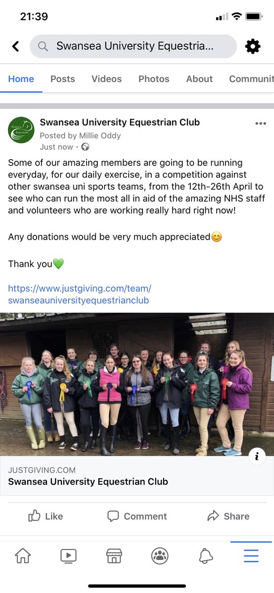 Well done to our members raising money for the amazing NHS staff and volunteers working so hard in these difficult times!!⭐️
Any donations are greatly appreciated!! Thank you💚 

justgiving.com/team/swanseaun…