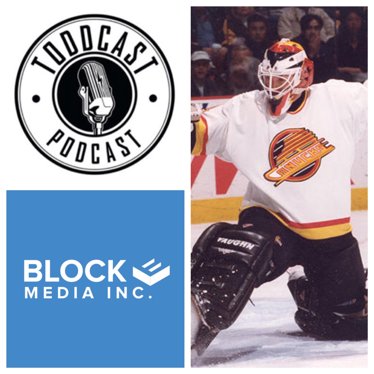 TODDCastPodcast's tweet photo. Retired #NHL #Canucks goaltender “Captain” #KirkMclean stopped by the #podcast studio to be a guest of episode 81! https://t.co/QWB4jUjO59
* #BlockEMedia @gilby_93 powers sporting guest visits! https://t.co/atqc3YekBy