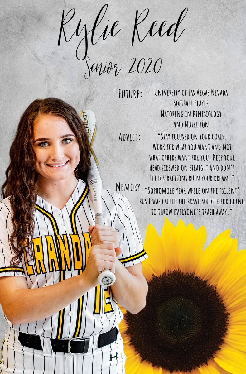 Today’s Senior Spotlight!! 
We love our #12!!! <a href="/ryyyreed/">ry</a>