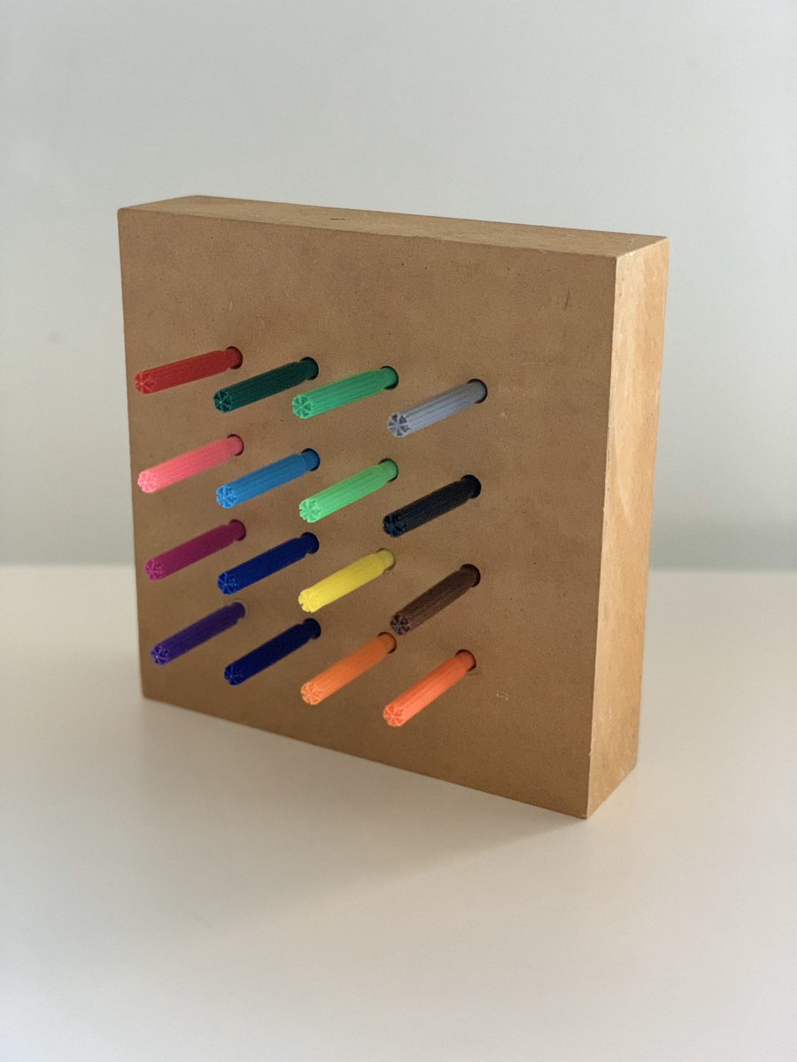 i_saw_mills's tweet photo. .@EatockDaniel look what I found today. So I taught my daughter how to ‘do an Eatock’. We filled it with felt tip pens and left it on a ream of paper.
#royalcollegeofart #rca #graphicdesign #art #danieleatock #conceptualart #felttippen #paper #colour #blots https://t.co/qy34cWirHX