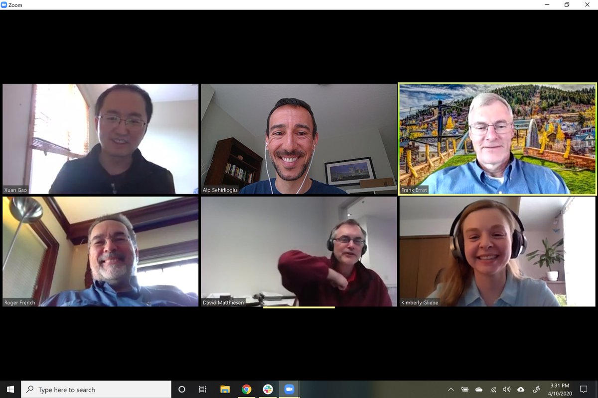 ECGCWRU's tweet photo. Congratulations to @KimGliebe for her successful online proposal defense. @CaseEngineer https://t.co/gOq4y5QIN3
