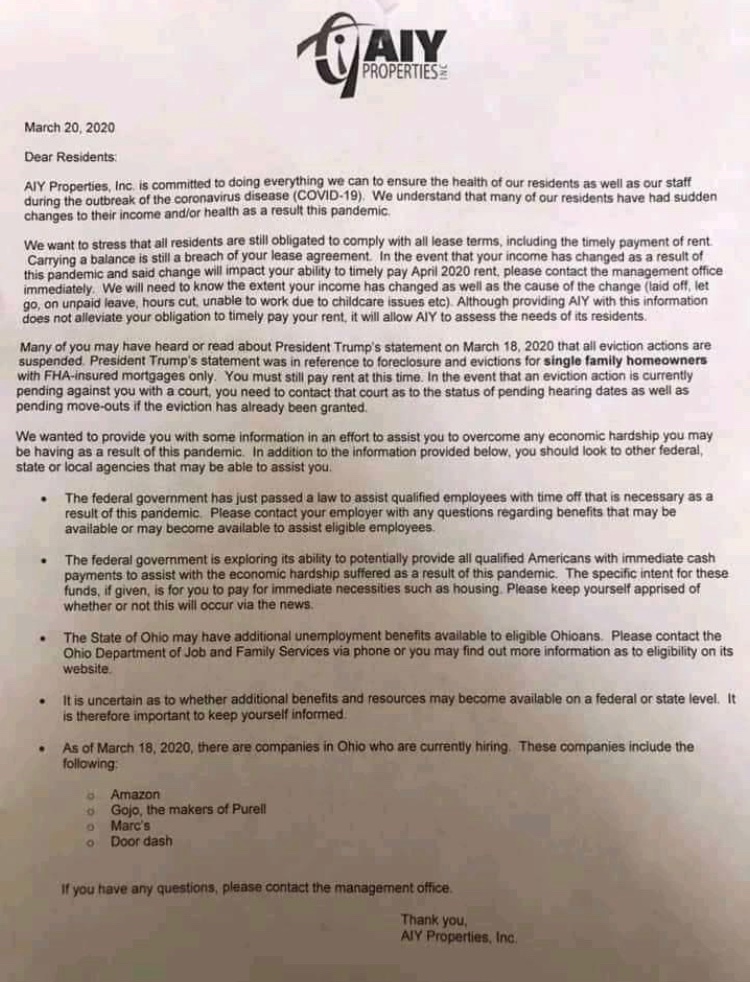 TtTheBody's tweet photo. @GovMikeDeWine What are you going to do about AIY PROPERTIES ! https://t.co/qYYkJNpyYn
